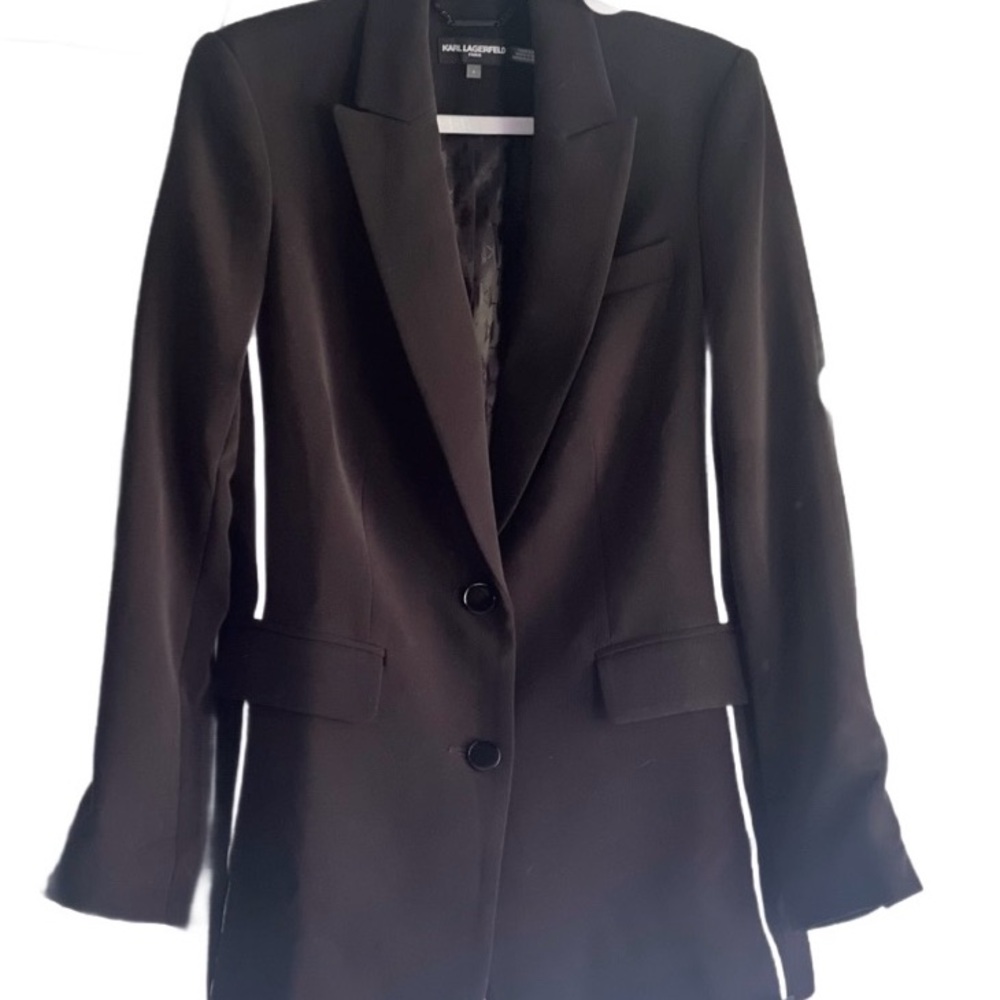 Karl Lagerfeld Elegant Black Blazer